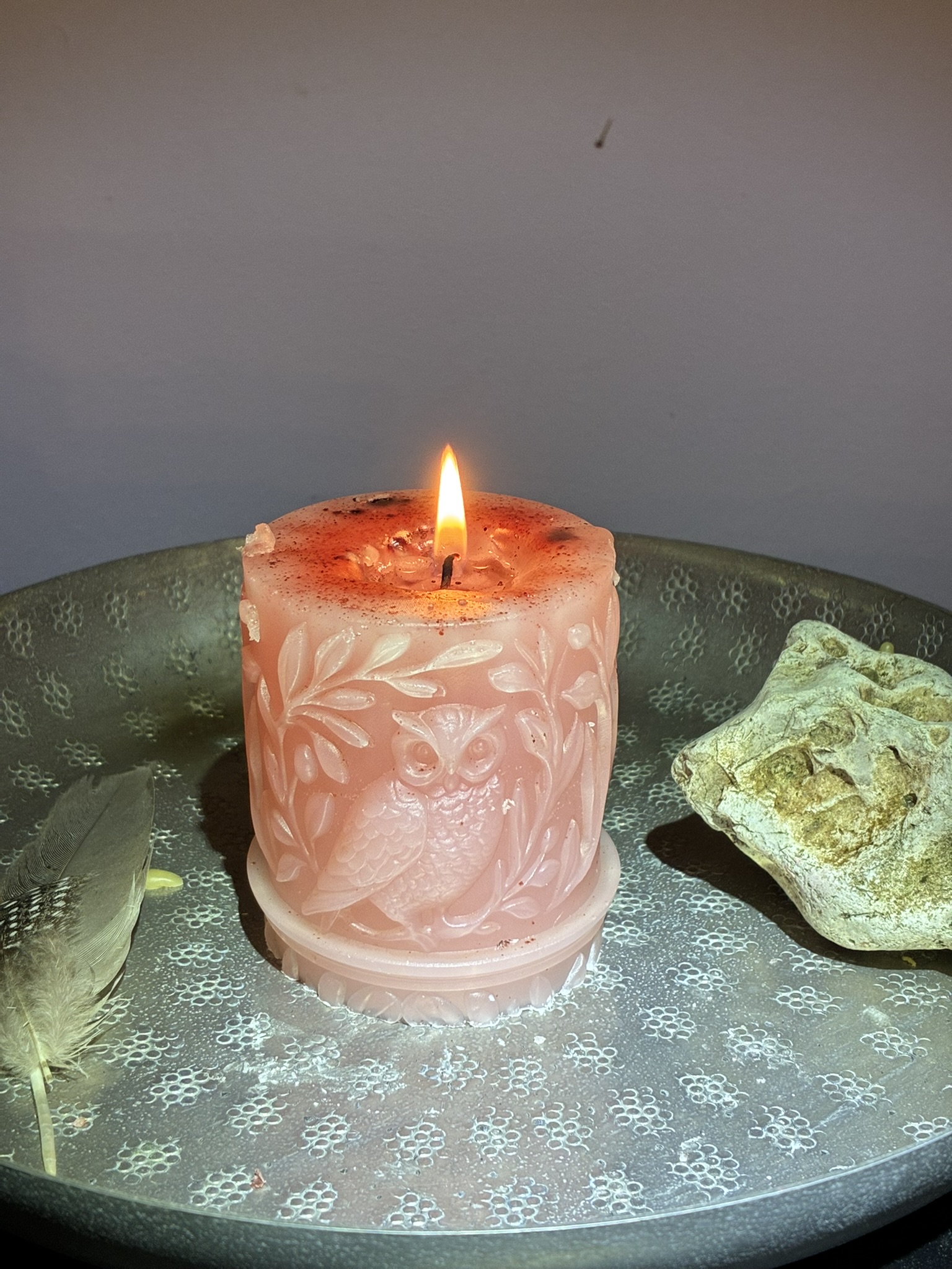 Håndstøbte stearinlys